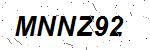 CAPTCHA verification image containing distorted text characters