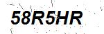 CAPTCHA verification image containing distorted text characters