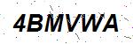 CAPTCHA verification image containing distorted text characters