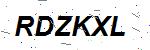 CAPTCHA verification image containing distorted text characters