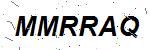 CAPTCHA verification image containing distorted text characters