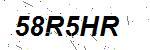 CAPTCHA verification image containing distorted text characters