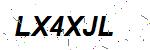 CAPTCHA verification image containing distorted text characters