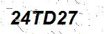 CAPTCHA verification image containing distorted text characters