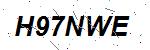 CAPTCHA verification image containing distorted text characters