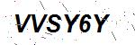 CAPTCHA verification image containing distorted text characters