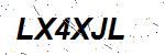 CAPTCHA verification image containing distorted text characters
