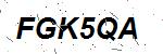 CAPTCHA verification image containing distorted text characters