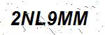 CAPTCHA verification image containing distorted text characters