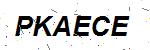 CAPTCHA verification image containing distorted text characters