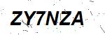 CAPTCHA verification image containing distorted text characters