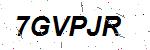CAPTCHA verification image containing distorted text characters