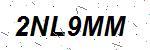 CAPTCHA verification image containing distorted text characters