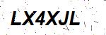 CAPTCHA verification image containing distorted text characters