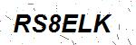 CAPTCHA verification image containing distorted text characters