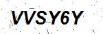 CAPTCHA verification image containing distorted text characters