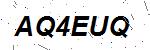 CAPTCHA verification image containing distorted text characters