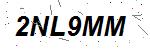 CAPTCHA verification image containing distorted text characters
