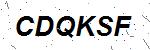 CAPTCHA verification image containing distorted text characters