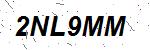 CAPTCHA verification image containing distorted text characters