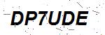 CAPTCHA verification image containing distorted text characters