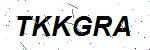 CAPTCHA verification image containing distorted text characters