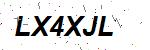 CAPTCHA verification image containing distorted text characters