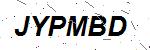 CAPTCHA verification image containing distorted text characters