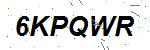 CAPTCHA verification image containing distorted text characters