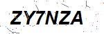 CAPTCHA verification image containing distorted text characters