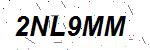CAPTCHA verification image containing distorted text characters