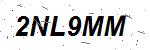 CAPTCHA verification image containing distorted text characters