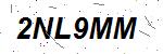 CAPTCHA verification image containing distorted text characters