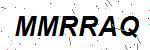 CAPTCHA verification image containing distorted text characters