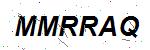 CAPTCHA verification image containing distorted text characters