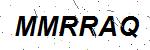 CAPTCHA verification image containing distorted text characters
