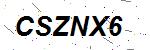 CAPTCHA verification image containing distorted text characters