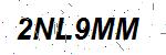 CAPTCHA verification image containing distorted text characters