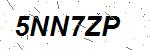 CAPTCHA verification image containing distorted text characters