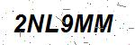 CAPTCHA verification image containing distorted text characters