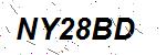 CAPTCHA verification image containing distorted text characters