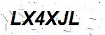 CAPTCHA verification image containing distorted text characters