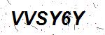 CAPTCHA verification image containing distorted text characters