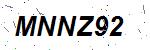CAPTCHA verification image containing distorted text characters