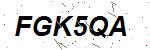 CAPTCHA verification image containing distorted text characters