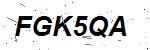 CAPTCHA verification image containing distorted text characters