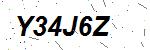 CAPTCHA verification image containing distorted text characters