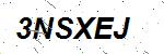 CAPTCHA verification image containing distorted text characters