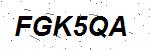 CAPTCHA verification image containing distorted text characters