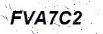 CAPTCHA verification image containing distorted text characters